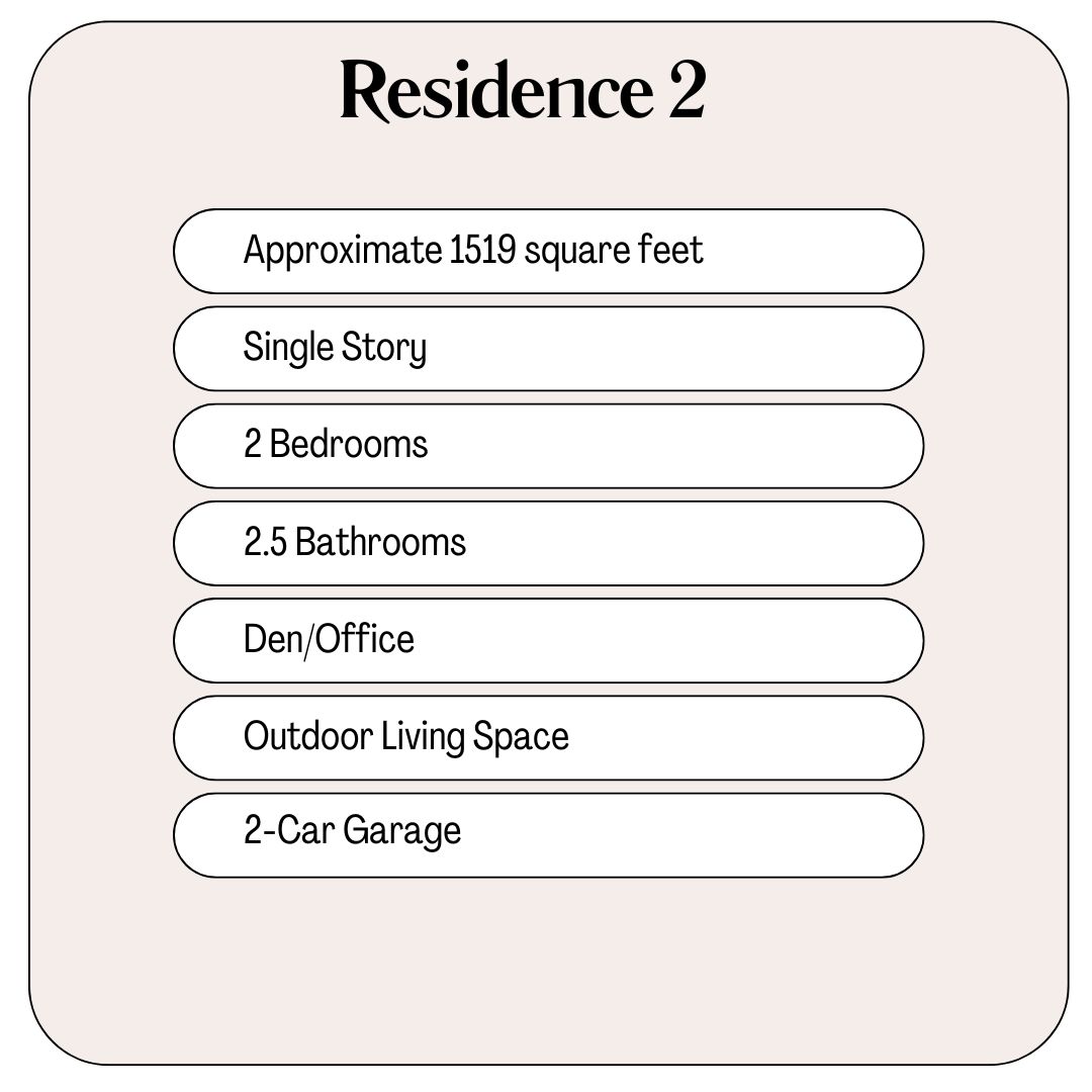 Pomelo Residence 2 features