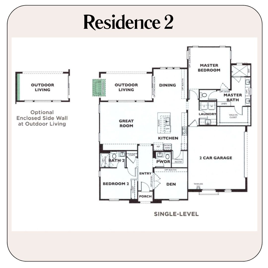 Residence 2 Floorplan - Citron