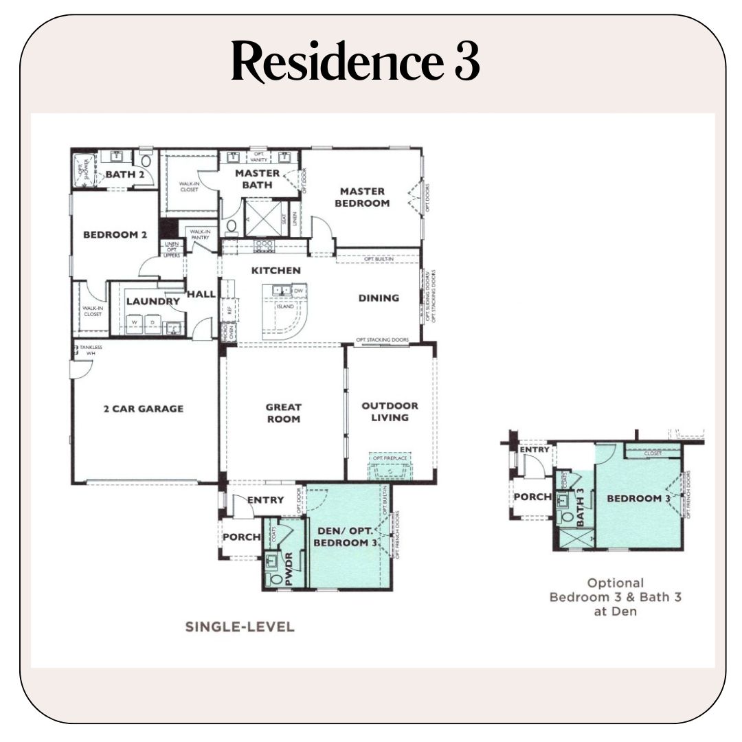 Residence 3 Floorplan - Citron