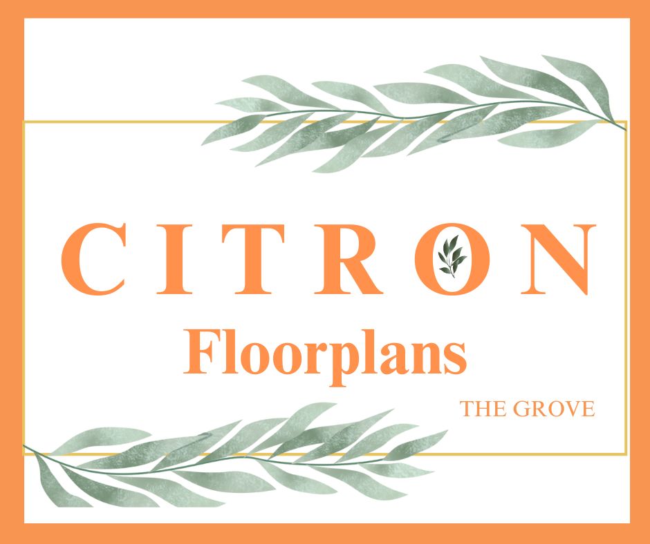 Citron at the Grove floorplans